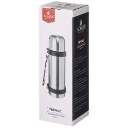 Lefard Термос Agness Универсальный 1000 Мл Крышка-чашка, Винтовая Пробка, Узкое Горло, Колба Нжс 910-047