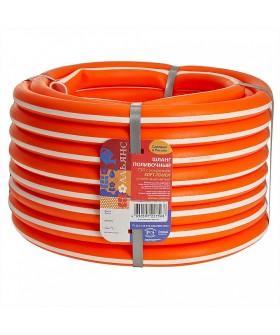 DELTA Шланг поливочный 20 мм, 20 м, ТЭП с покрытием Soft-touch усиленный нитью АЛЬЯНС оранжевый