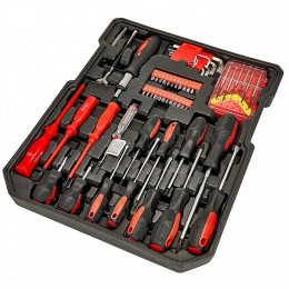 КУЗЬМИЧ Набор инструментов 187 предметов в алюминиевом кейсе НИК-001/187