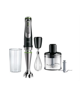 BRAUN Блендер погружной MQ9135XI черный/серебристый 1200Вт