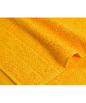 MILANIKA Полотенце махровое  желтое 40*70