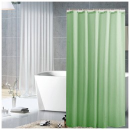 Mallony Штора для ванной 180х180 см зеленая. 005748-SK