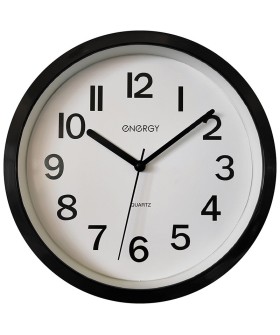 ENERGY Часы настенные кварцевые модель ЕС-139 черные. 102262-SK