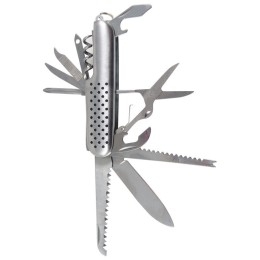 Mallony Нож многофункциональный ECOS, SR061, 11 в 1 серебристый. 325111-SK