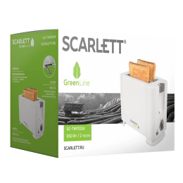 SCARLETT Тостер SC-TM11024 белый/серый