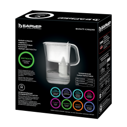 БАРЬЕР Фильтр-кувшин для очистки воды Стайл XL (Эверест) белый