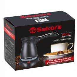 Sakura Электрокофеварка-турка SA-6111BKG