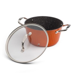 GALAXY Набор посуды 5 предметов GL9515/оранжевый