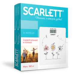 SCARLETT Весы напольные электронные SC-BS33E025