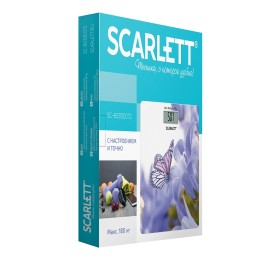 SCARLETT Весы напольные электронные SC-BS33E072