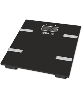 Sakura Весы напольные электр. SA-5073BK