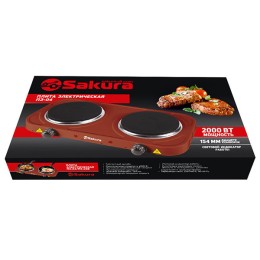 Sakura Электроплита ПЭ-04 коричн