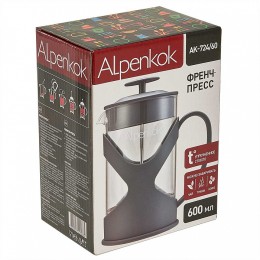 ALPENKOK Френч-пресс 600 мл AK-724/60 серый
