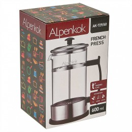 ALPENKOK Френч-пресс 600 мл AK-729/60 черный