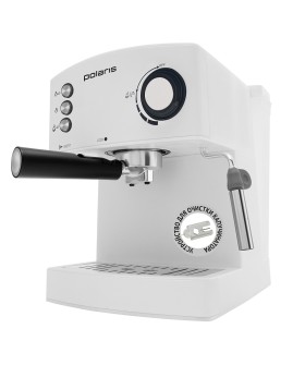 POLARIS Кофеварка PCM 1527E Adore Crema эспрессо, белый POLARIS Кофеварка PCM 1527E Adore Crema эспрессо, белый