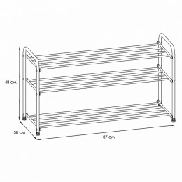 Delta Подставка для обуви Альфа 33 ПДОА33 Ч (Черный)