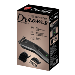 POLARIS Машинка для стрижки PHC 0512RC маренго/серебро