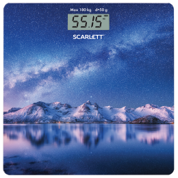 SCARLETT Весы напольные электронные SC-BS33E022