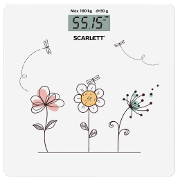 SCARLETT Весы напольные электронные SC-BS33E025