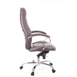 EVERPROF Кресло Kron М Экокожа Коричневый