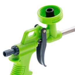 СИБРТЕХ Пистолет для монтажной пены, облегченный пластмассовый корпус 88678