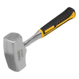 Denzel Кувалда 2 кг, цельнометаллическая, двухкомпонентная рукоятка 11013