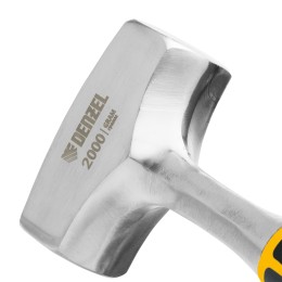 Denzel Кувалда 2 кг, цельнометаллическая, двухкомпонентная рукоятка 11013