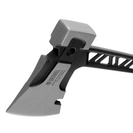 Denzel Топор цельнокованый 600 г, двухкомпонентная обрезиненная рукоятка 21499