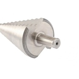 Барс Сверло ступенчатое, 4-6-9-12-15-18-21-24-27-30-33-36-39 мм, Р6М5, трехгранный хвостовик 72363