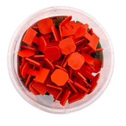 Сибртех Система выравнивания плитки (СВП), комплект: зажимы, клинья (50/50 шт), упаковка ведро 88070