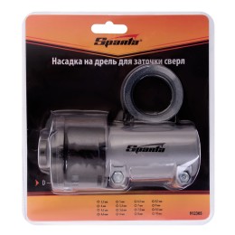 Sparta Насадка на дрель для заточки сверл, D 3.5-10 мм 912305