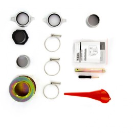 Denzel Мотопомпа бензиновая для грязной воды PX-80D, 15 л.с, 3, 1500 л/мин, глубина 8 м , напор 30 м 99204