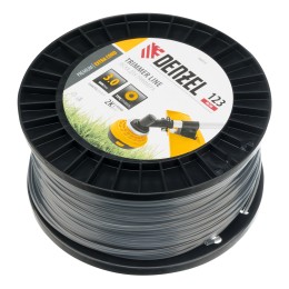 Denzel Леска для триммера двухкомпонентная круглая, 3,0мм х 123м, на DIN катушке EXTRA CORD// 96810