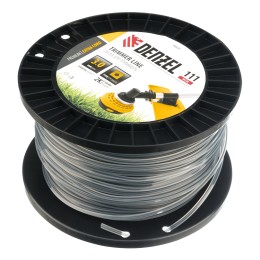 Denzel Леска для триммера двухкомпонентная квадрат, 3,0мм х 111м, на DIN катушке EXTRA CORD// 96820