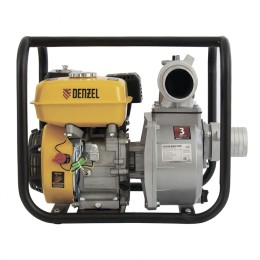 Denzel Мотопомпа бензиновая для чистой воды PX-80, 7 л.с, 3, 1000 л/мин, глубина 8 м, напор 30 м 99202