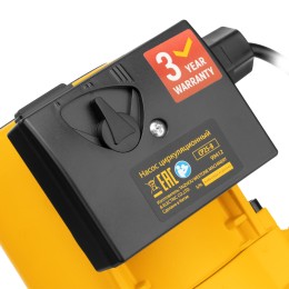 Denzel Циркуляционный насос CP25-8, напор 8 м, 130 л/мин, 1 м кабель, монт. длина 180 мм 99412