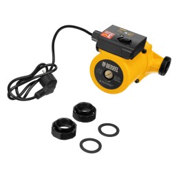 Denzel Циркуляционный насос CP25-8, напор 8 м, 130 л/мин, 1 м кабель, монт. длина 180 мм 99412