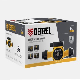 Denzel Циркуляционный насос CP32-6, напор 6 м, 70 л/мин, 1 м кабель, монт. длина 180 мм 99414