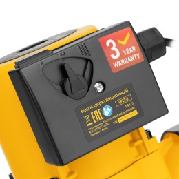 Denzel Циркуляционный насос CP32-8, напор 8 м, 160 л/мин, 1 м кабель, монт. длина 180 мм 99415