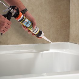 SPARTA Пистолет для герметика, 310 мл, полуоткрытый, круглый шток 8 мм, Heavy Duty 886325