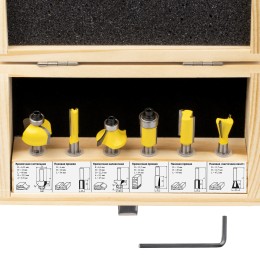 KOLNER Набор фрез по дереву KMC 8/6