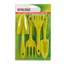 Palisad Набор садового инструмента, полипропиленовый, 4 предмета, Россия, 62907