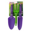 Набор садового инструмента, пластиковый, гелевые рукоятки, 3 предмета, Nylon Soft, Palisad 63021