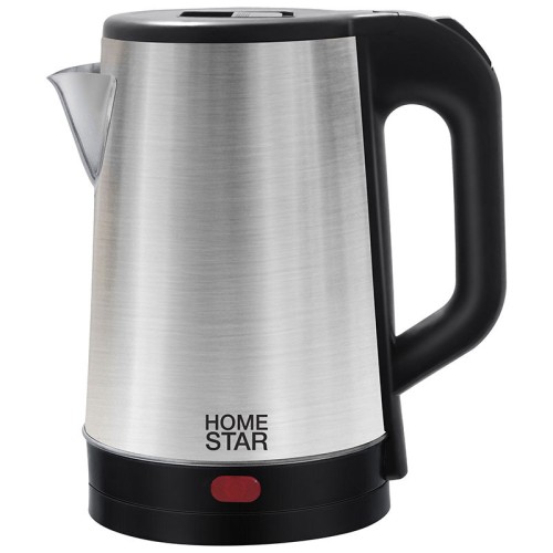 Чайник Homestar HS-1041 (1,8 л) стальной, черный. 105220-SK