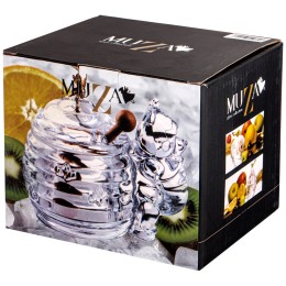 Lefard Банка Для Меда С Палочкой  Мишка  270 Мл. 17*12.5 См. Высота=11 См. Коллекция  Muza  355-075