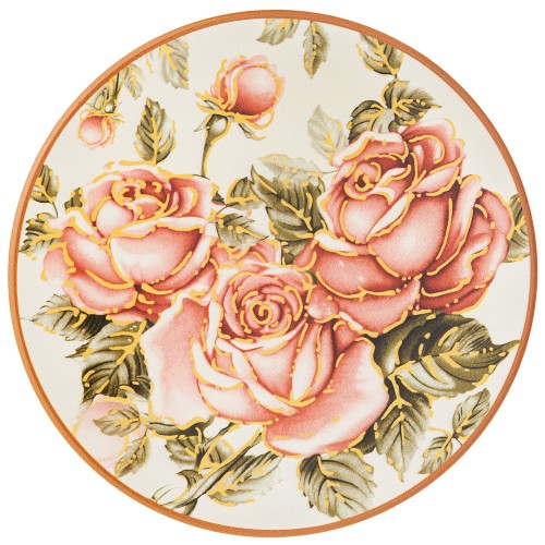 Подставка Под Горячее  Корейская Роза  11*11*1 См. 358-1847