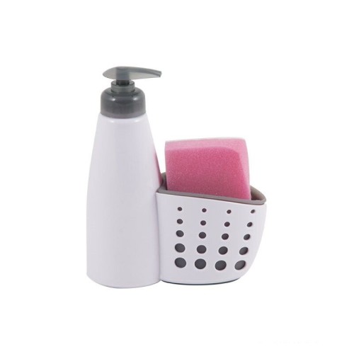 Диспенсер для жидкого мыла с местом для хранения губки для посуды Dispenser. 004664-SK
