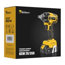 KOLNER Аккумуляторный гайковерт KCW 20/350
