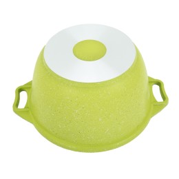 KUKMARA Кастрюля 2л со стеклянной крышкой, АП линия Trendy style (Lime) к21tsl