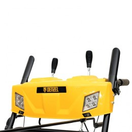 Denzel Бензиновая снегоуборочная машина SBM 610S PRO, 212 cc, электростартер, фара, обогрев 97654